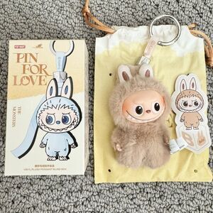 💗 Authentic POP MART THE MONSTERS Pin For Love Brown Mini Labubu B – US Ship
